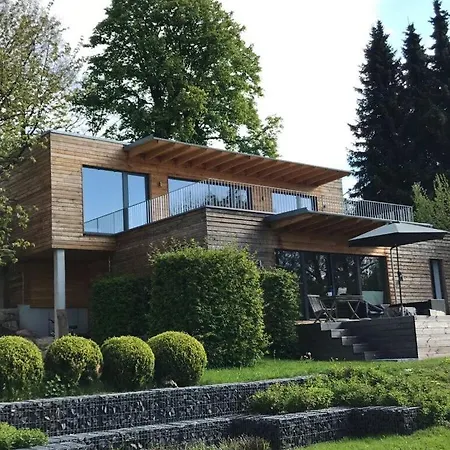 1 Mit Sauna Ferienhaus Holiday home Poppenhausen